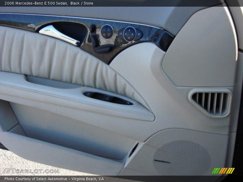 Black / Stone 2006 Mercedes-Benz E 500 Sedan
