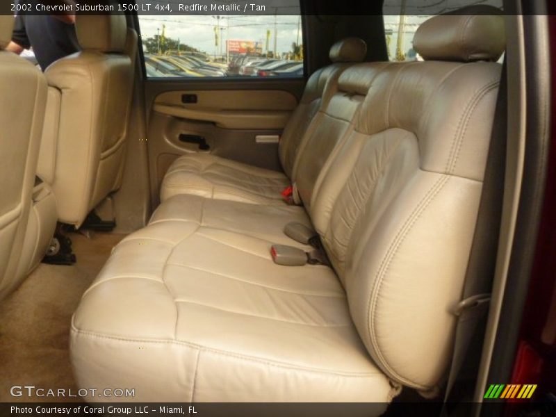 Redfire Metallic / Tan 2002 Chevrolet Suburban 1500 LT 4x4