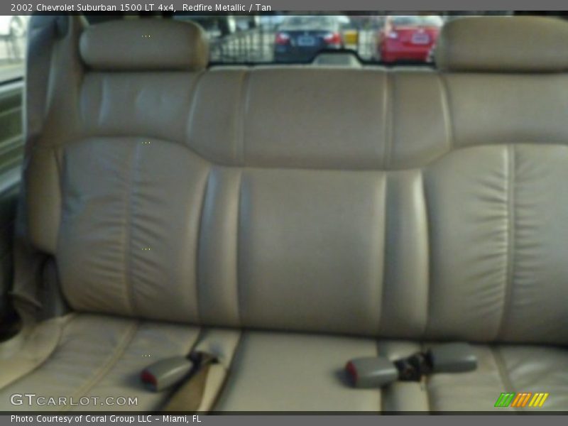 Redfire Metallic / Tan 2002 Chevrolet Suburban 1500 LT 4x4