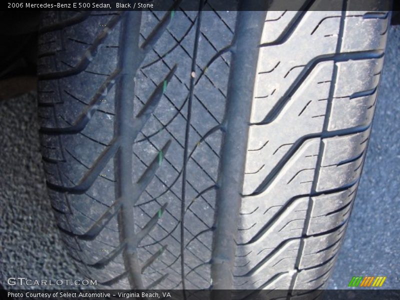 Black / Stone 2006 Mercedes-Benz E 500 Sedan