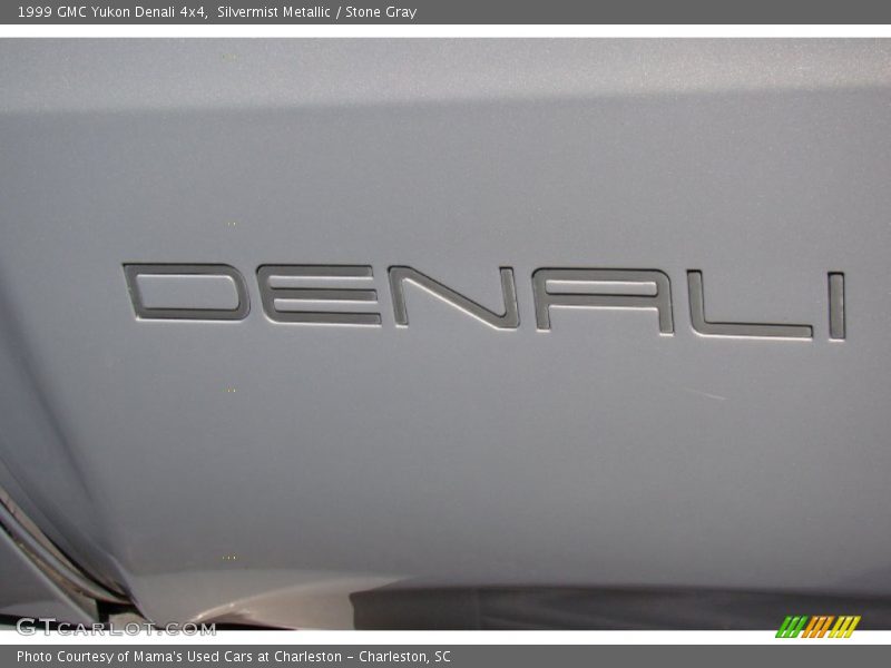 Silvermist Metallic / Stone Gray 1999 GMC Yukon Denali 4x4