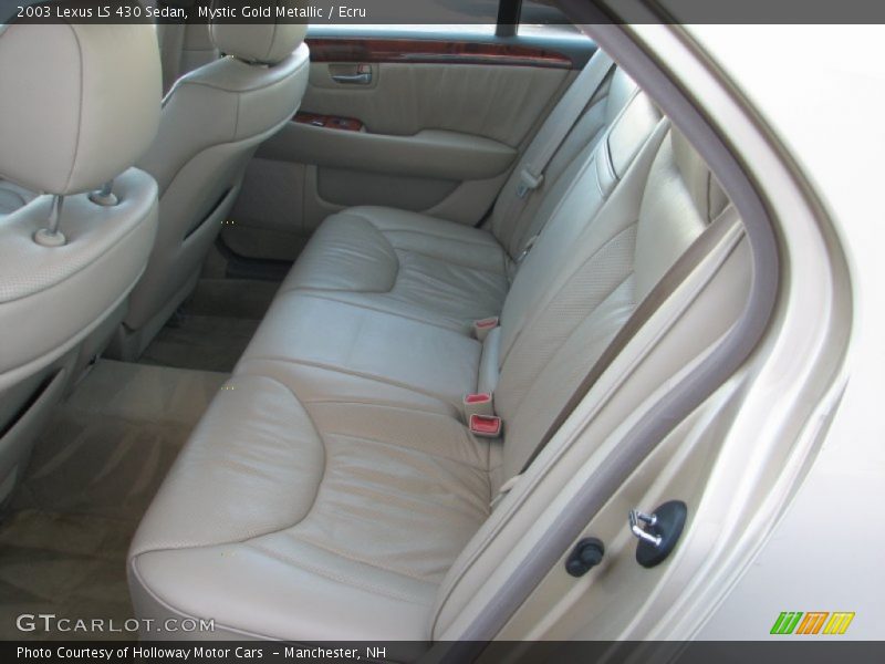 Mystic Gold Metallic / Ecru 2003 Lexus LS 430 Sedan
