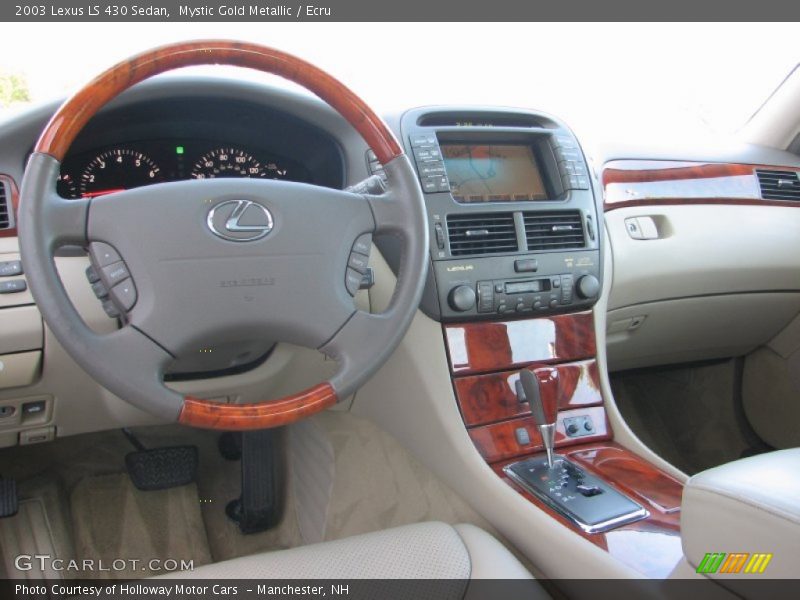 Mystic Gold Metallic / Ecru 2003 Lexus LS 430 Sedan