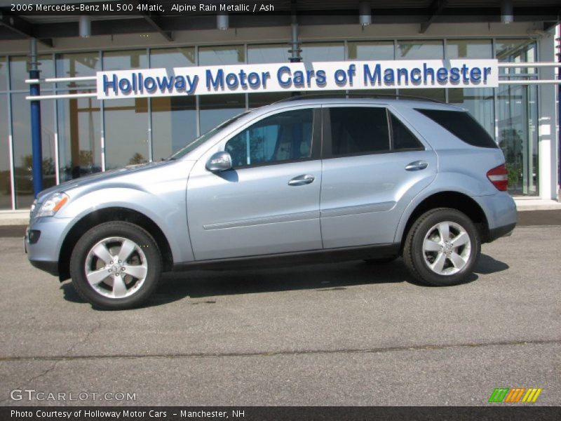 Alpine Rain Metallic / Ash 2006 Mercedes-Benz ML 500 4Matic