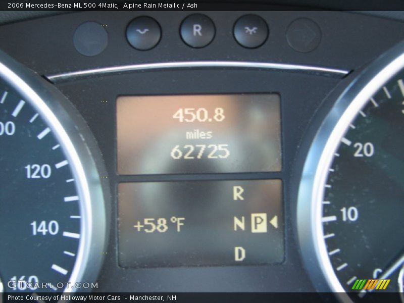 Alpine Rain Metallic / Ash 2006 Mercedes-Benz ML 500 4Matic