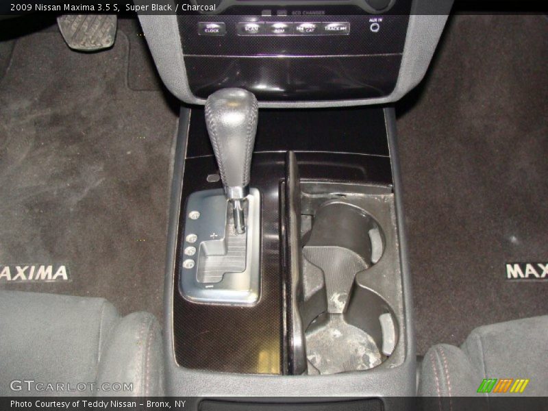 Super Black / Charcoal 2009 Nissan Maxima 3.5 S
