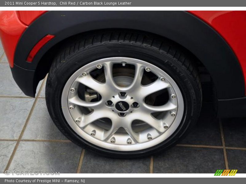 Chili Red / Carbon Black Lounge Leather 2011 Mini Cooper S Hardtop