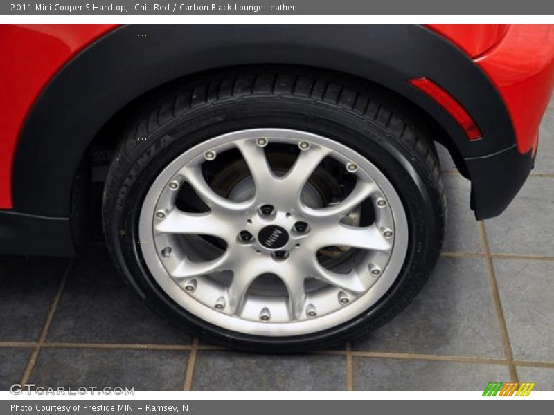 Chili Red / Carbon Black Lounge Leather 2011 Mini Cooper S Hardtop