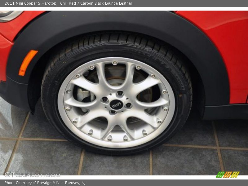 Chili Red / Carbon Black Lounge Leather 2011 Mini Cooper S Hardtop