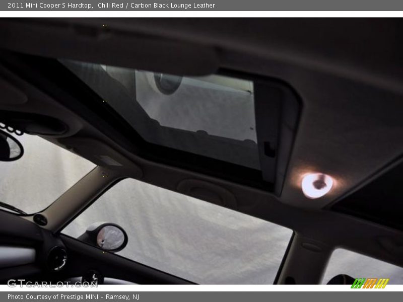 Chili Red / Carbon Black Lounge Leather 2011 Mini Cooper S Hardtop