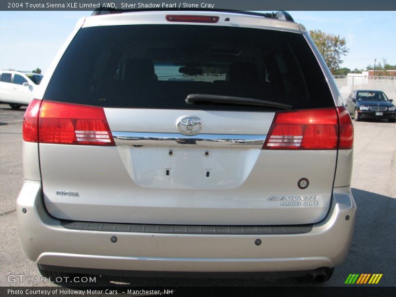 Silver Shadow Pearl / Stone Gray 2004 Toyota Sienna XLE Limited AWD
