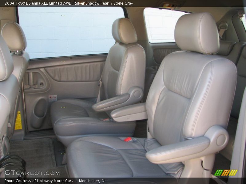Silver Shadow Pearl / Stone Gray 2004 Toyota Sienna XLE Limited AWD