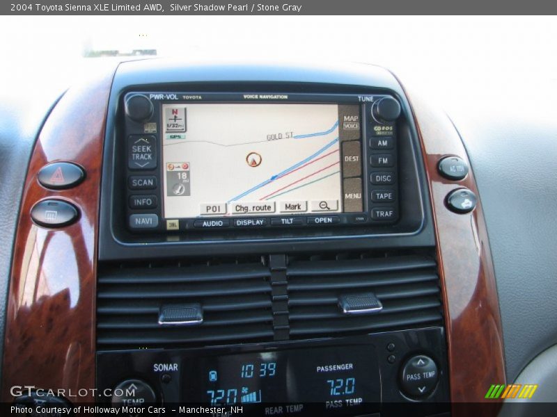 Silver Shadow Pearl / Stone Gray 2004 Toyota Sienna XLE Limited AWD