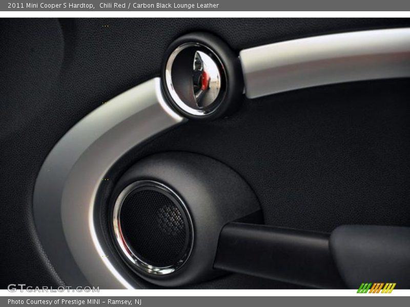 Chili Red / Carbon Black Lounge Leather 2011 Mini Cooper S Hardtop