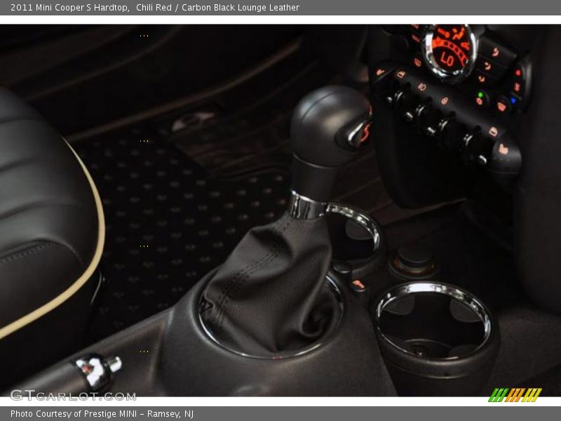 Chili Red / Carbon Black Lounge Leather 2011 Mini Cooper S Hardtop