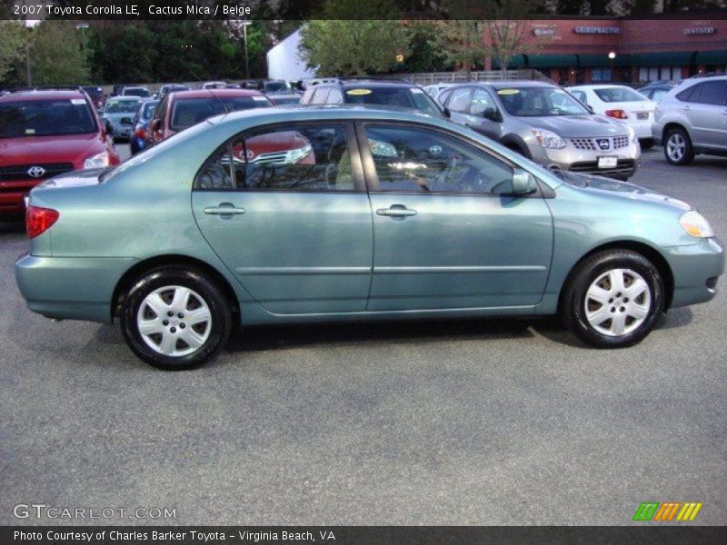 Cactus Mica / Beige 2007 Toyota Corolla LE