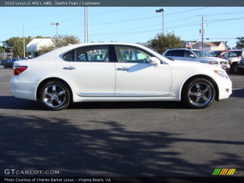 Starfire Pearl / Cashmere 2010 Lexus LS 460 L AWD