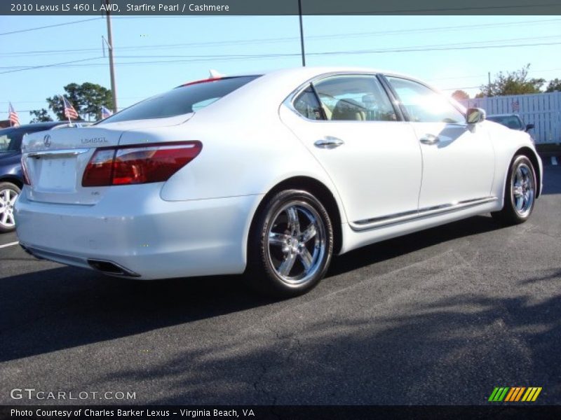Starfire Pearl / Cashmere 2010 Lexus LS 460 L AWD