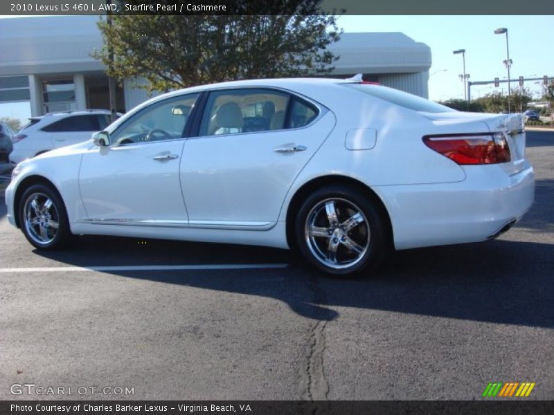 Starfire Pearl / Cashmere 2010 Lexus LS 460 L AWD