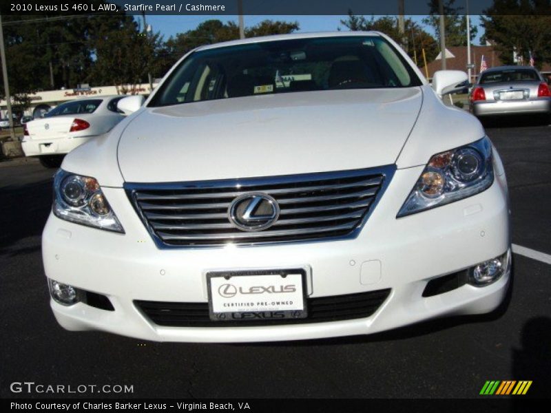 Starfire Pearl / Cashmere 2010 Lexus LS 460 L AWD