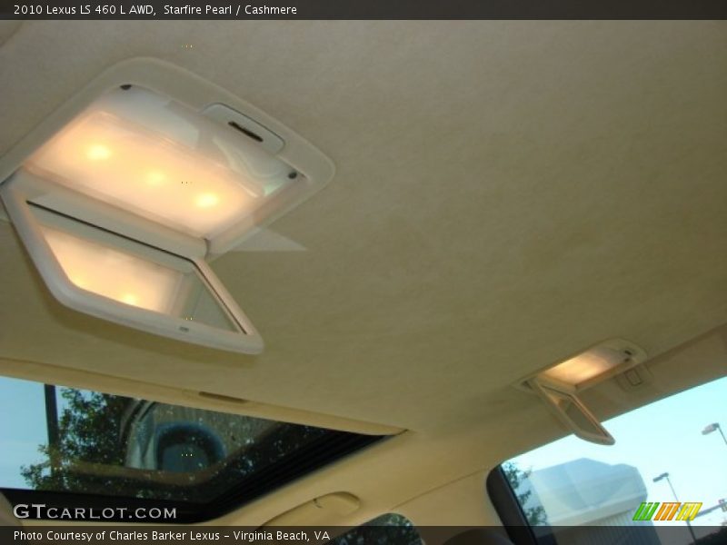 Starfire Pearl / Cashmere 2010 Lexus LS 460 L AWD