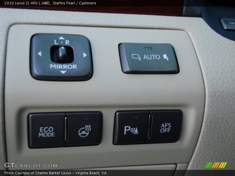 Controls of 2010 LS 460 L AWD