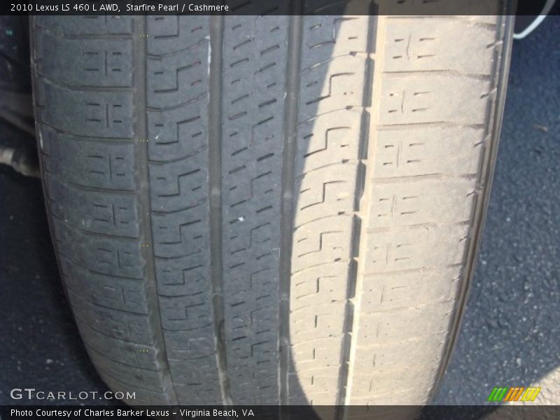 Starfire Pearl / Cashmere 2010 Lexus LS 460 L AWD