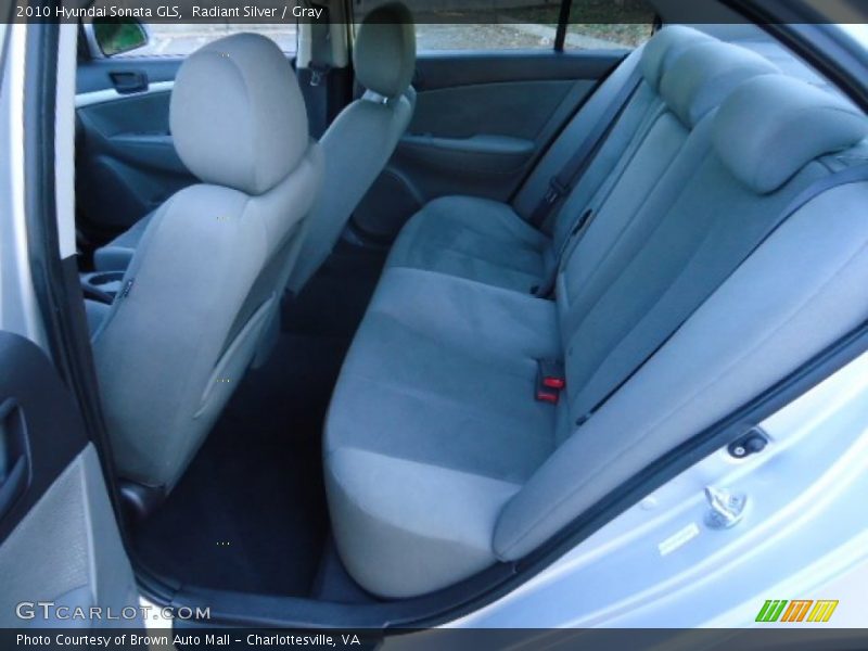 Radiant Silver / Gray 2010 Hyundai Sonata GLS