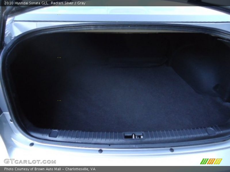 Radiant Silver / Gray 2010 Hyundai Sonata GLS