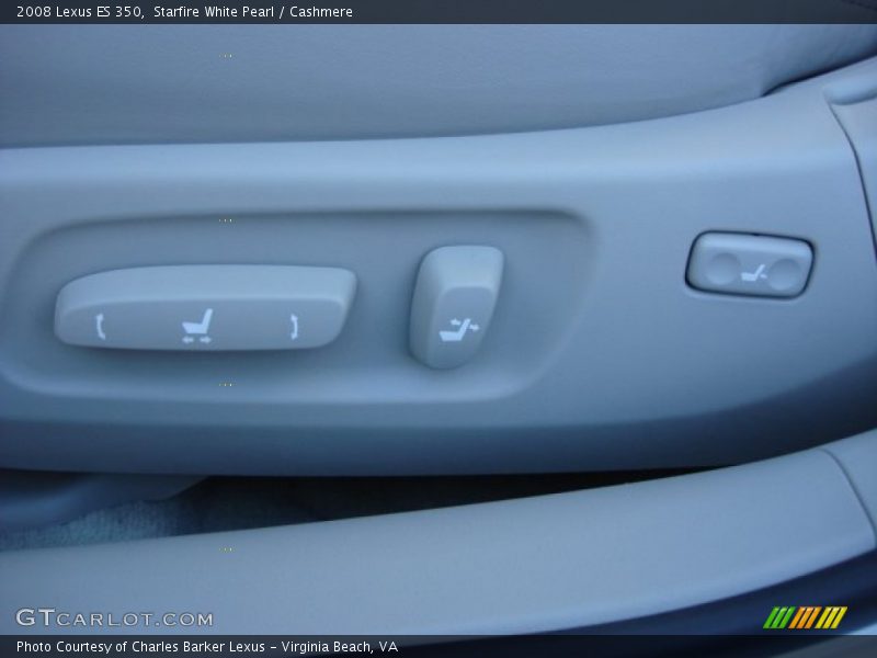 Starfire White Pearl / Cashmere 2008 Lexus ES 350