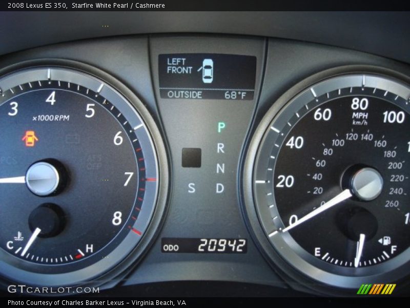 Starfire White Pearl / Cashmere 2008 Lexus ES 350