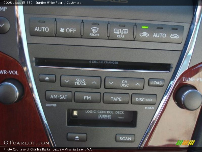 Starfire White Pearl / Cashmere 2008 Lexus ES 350