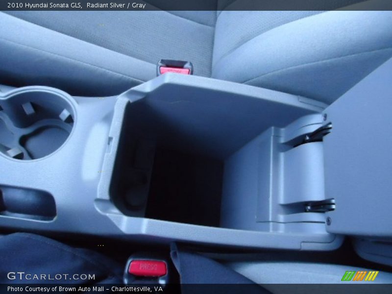 Radiant Silver / Gray 2010 Hyundai Sonata GLS