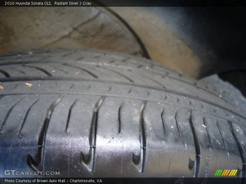 Radiant Silver / Gray 2010 Hyundai Sonata GLS