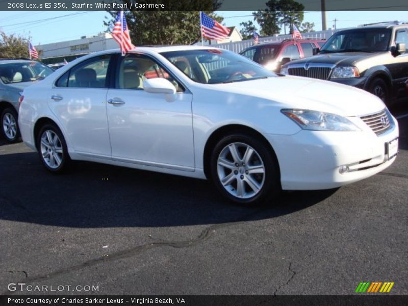Starfire White Pearl / Cashmere 2008 Lexus ES 350