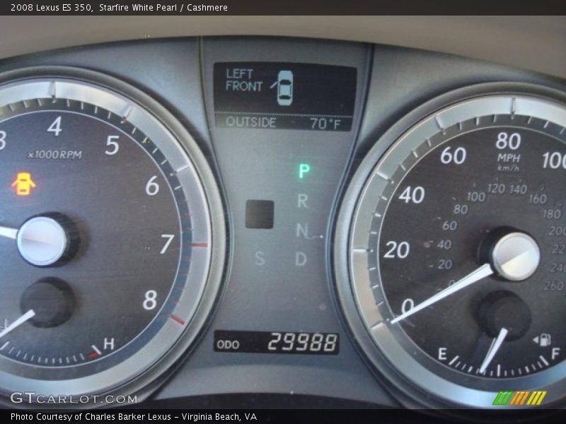 Starfire White Pearl / Cashmere 2008 Lexus ES 350