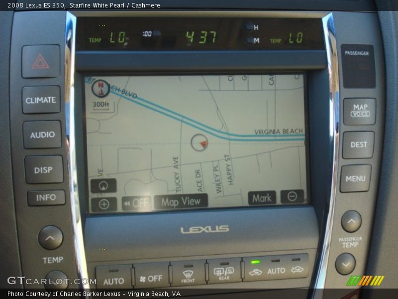 Starfire White Pearl / Cashmere 2008 Lexus ES 350