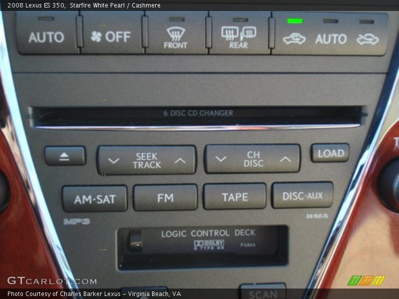 Starfire White Pearl / Cashmere 2008 Lexus ES 350