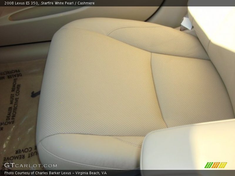 Starfire White Pearl / Cashmere 2008 Lexus ES 350