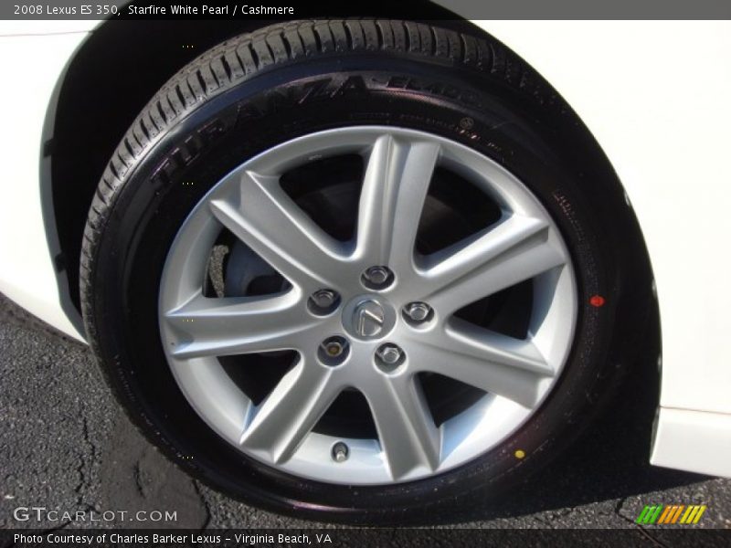 Starfire White Pearl / Cashmere 2008 Lexus ES 350