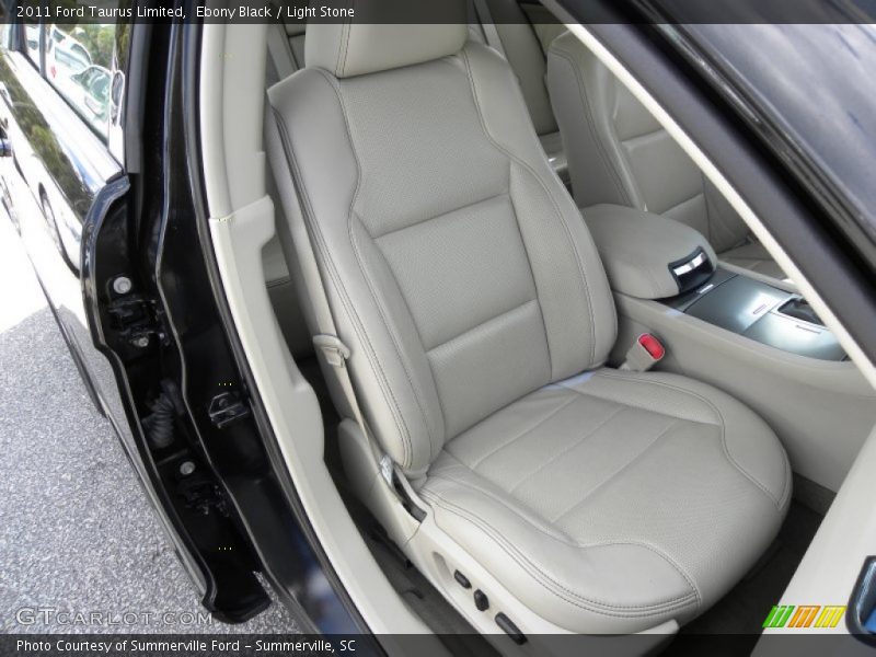 Ebony Black / Light Stone 2011 Ford Taurus Limited