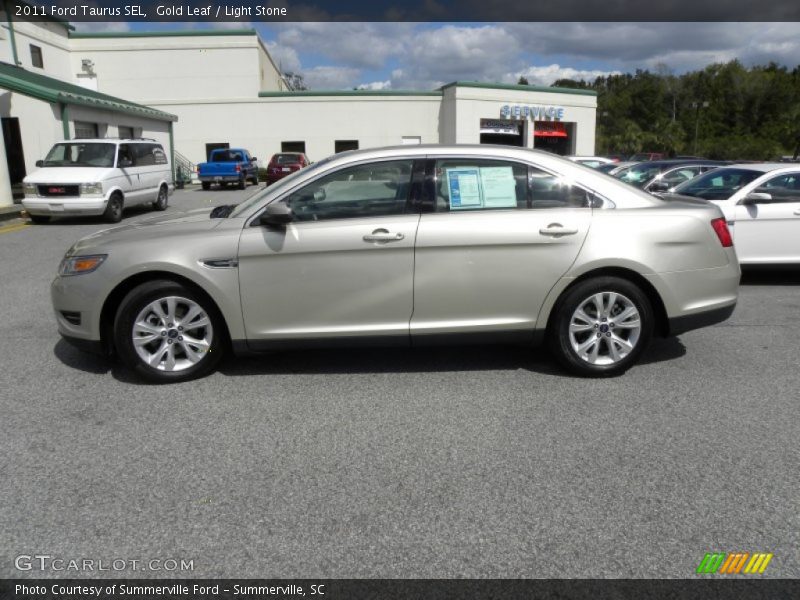 Gold Leaf / Light Stone 2011 Ford Taurus SEL