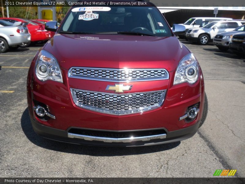 Cardinal Red Metallic / Brownstone/Jet Black 2011 Chevrolet Equinox LTZ AWD