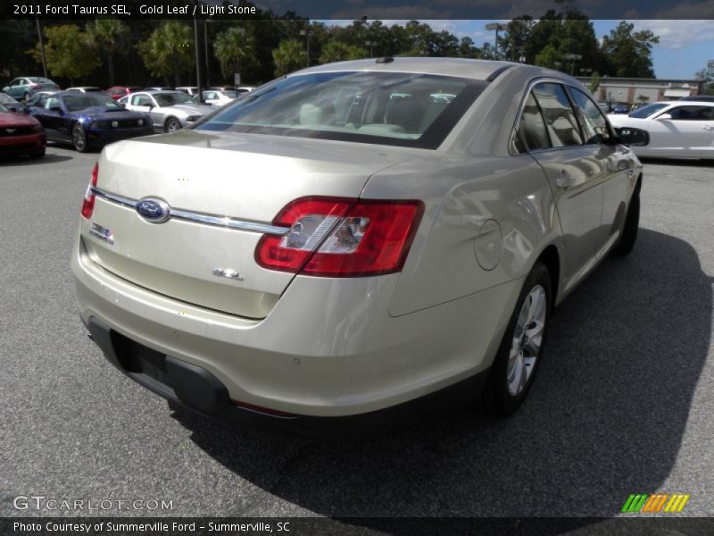 Gold Leaf / Light Stone 2011 Ford Taurus SEL