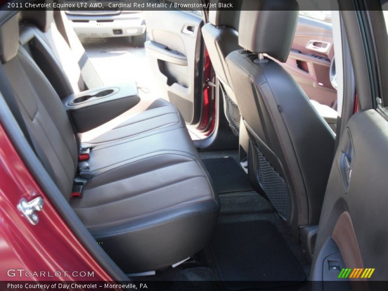 Cardinal Red Metallic / Brownstone/Jet Black 2011 Chevrolet Equinox LTZ AWD