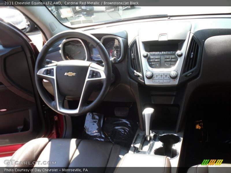 Cardinal Red Metallic / Brownstone/Jet Black 2011 Chevrolet Equinox LTZ AWD
