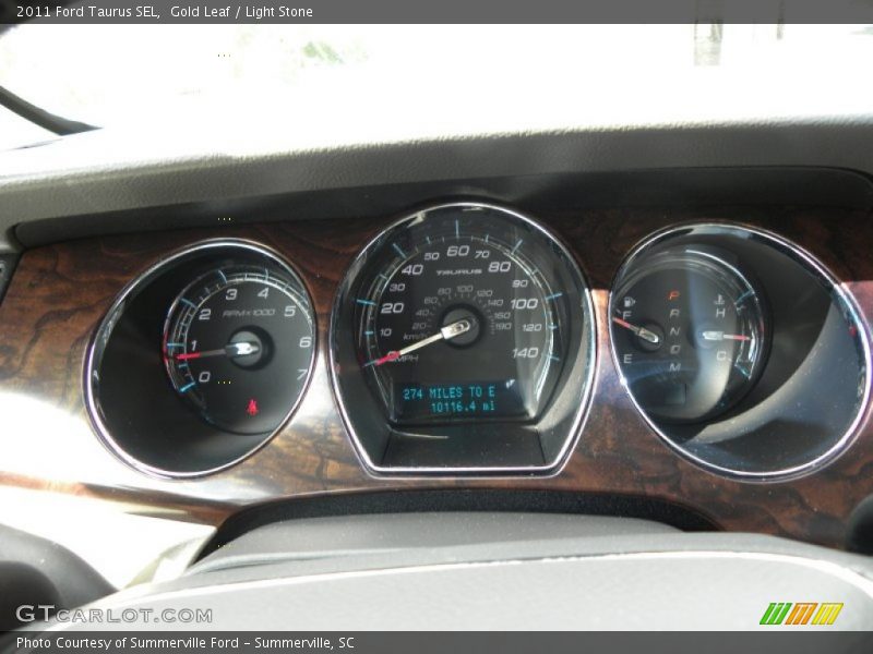 Gold Leaf / Light Stone 2011 Ford Taurus SEL