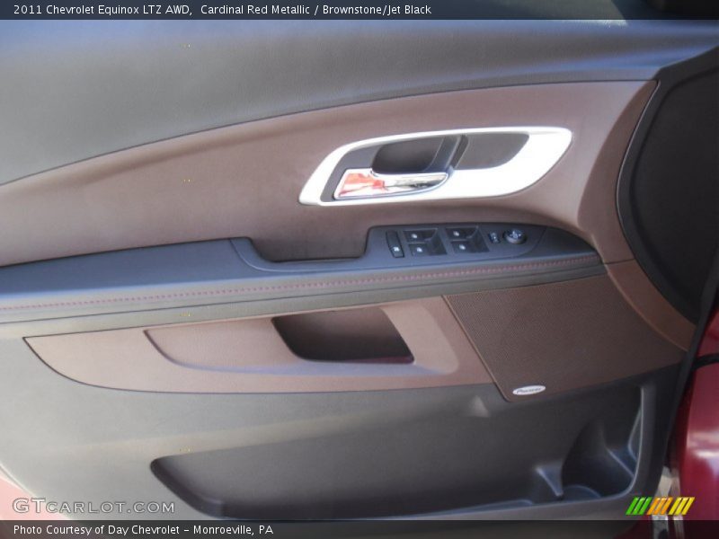 Cardinal Red Metallic / Brownstone/Jet Black 2011 Chevrolet Equinox LTZ AWD