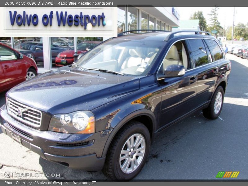 Magic Blue Metallic / Sandstone 2008 Volvo XC90 3.2 AWD