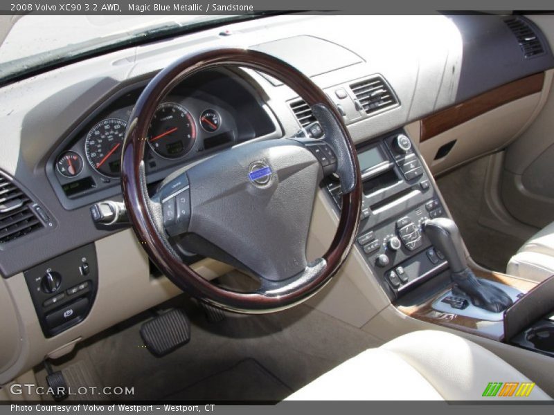 Magic Blue Metallic / Sandstone 2008 Volvo XC90 3.2 AWD